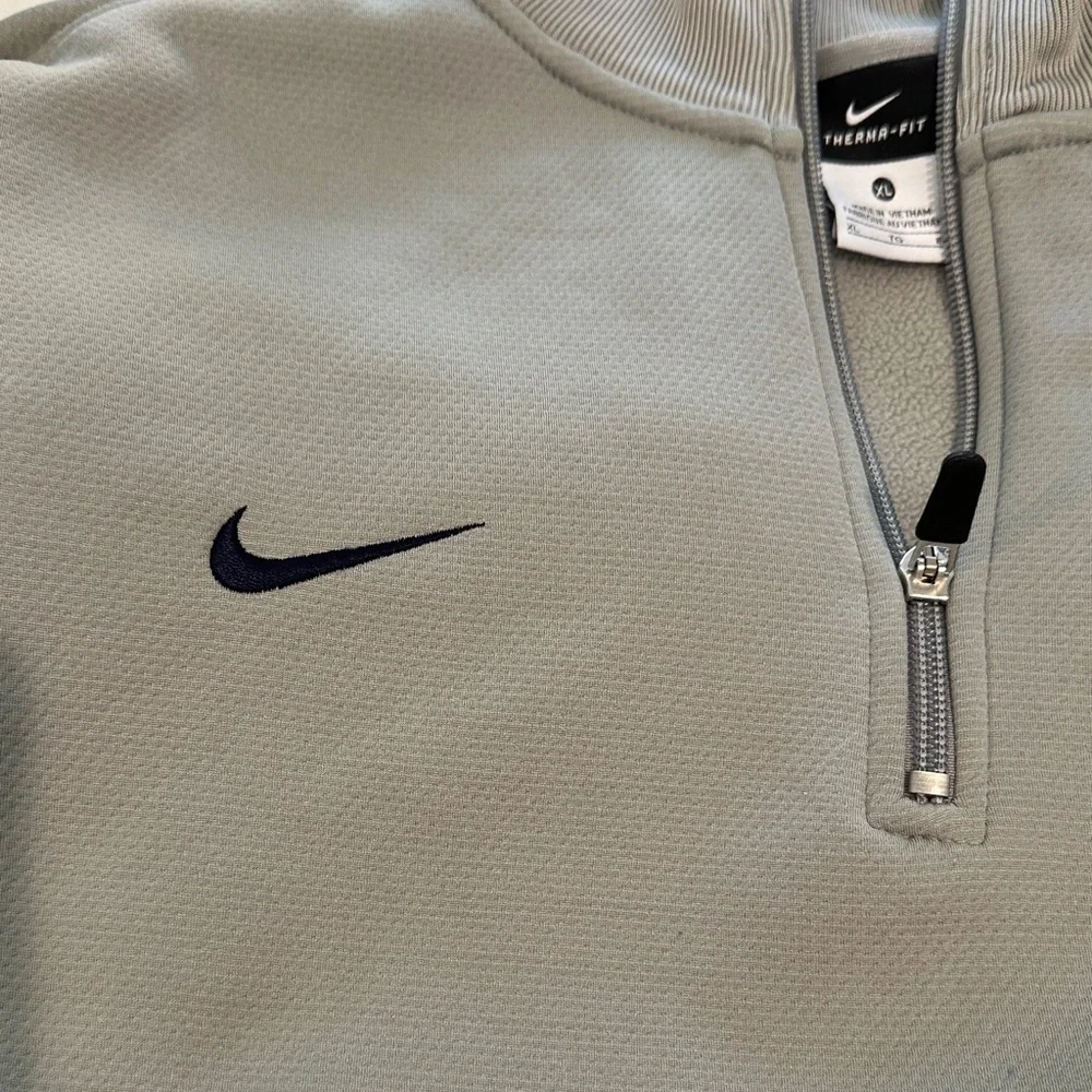 Nike Light Gray USA Soccer Quarter-Zip Therma -Fit XL - Picture 2 of 4